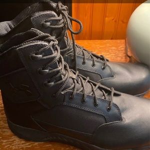 Under Armour work boots , never worn